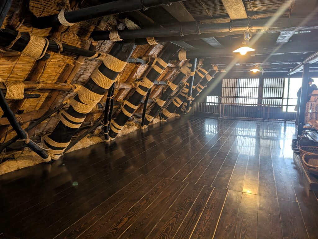 白川郷の合掌造り