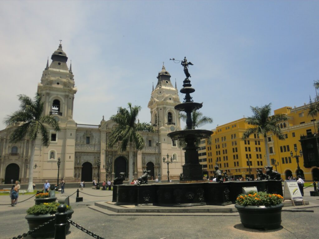 ペルーのリマ大司教宮殿、写真