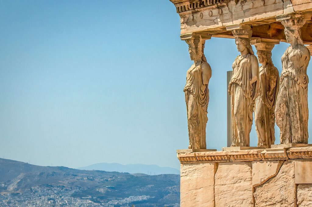 アクロポリスのエレクテイオン神殿