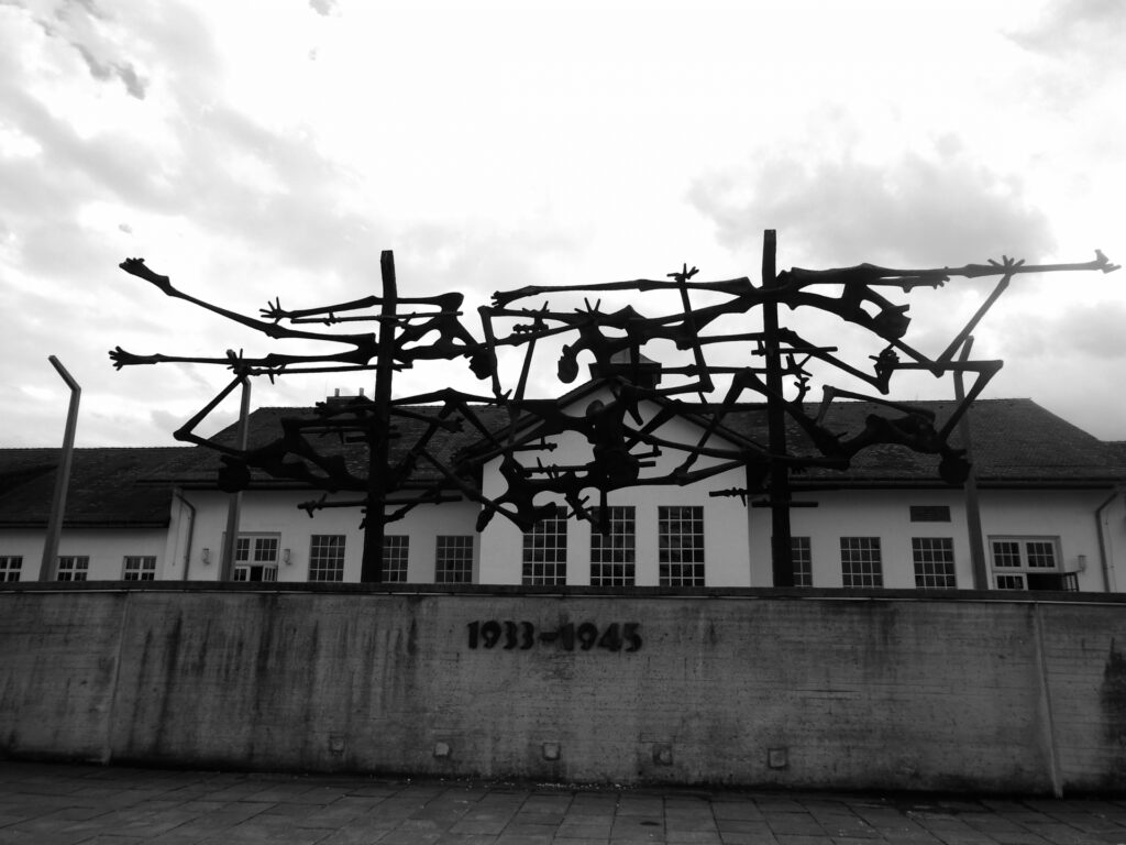 ドイツ・バイエルンのダッハウ強制収容所の写真